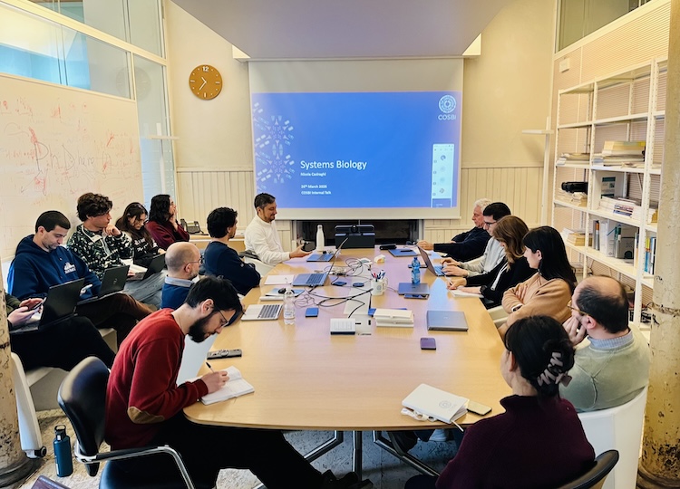 COSBI team at the internal meeting