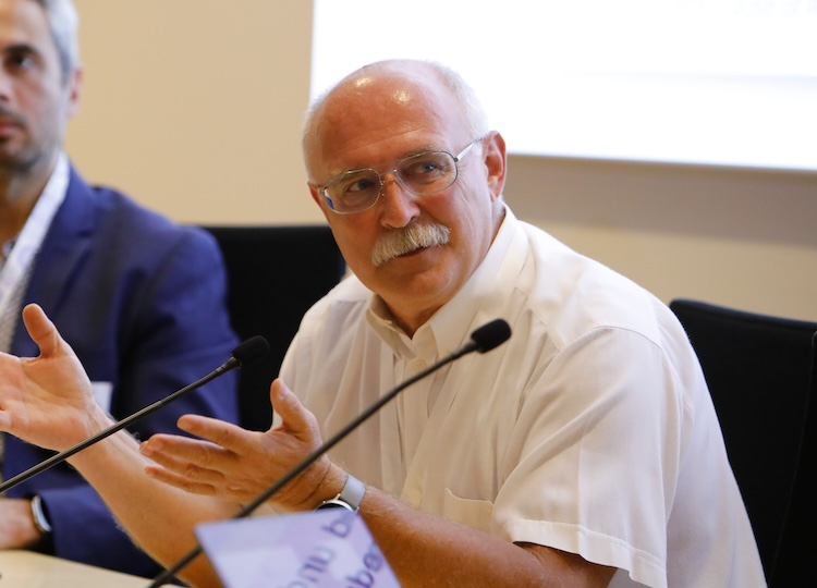 Ivan Nestorov speaking at COSBI 20th aniversary