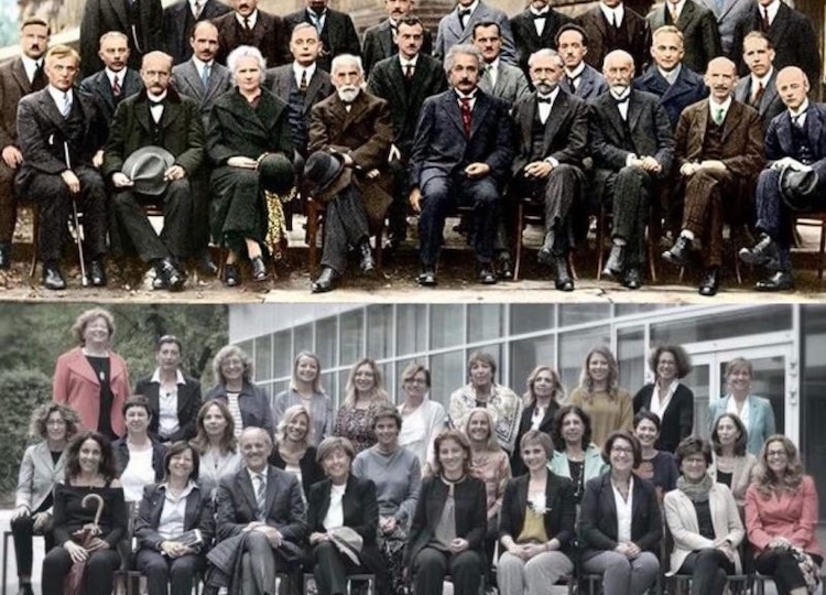 Two pictures compared